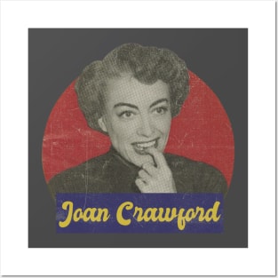 Vintage Joan Crawford portrait Posters and Art